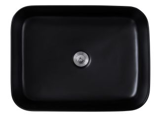 Накладная раковина Avimano Vision 1245022 50см чёрный матовый